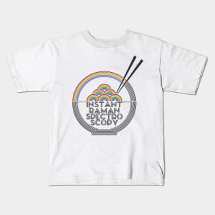 Instant Raman (Ramen noodles) Spectroscopy - Funny Science Kids T-Shirt